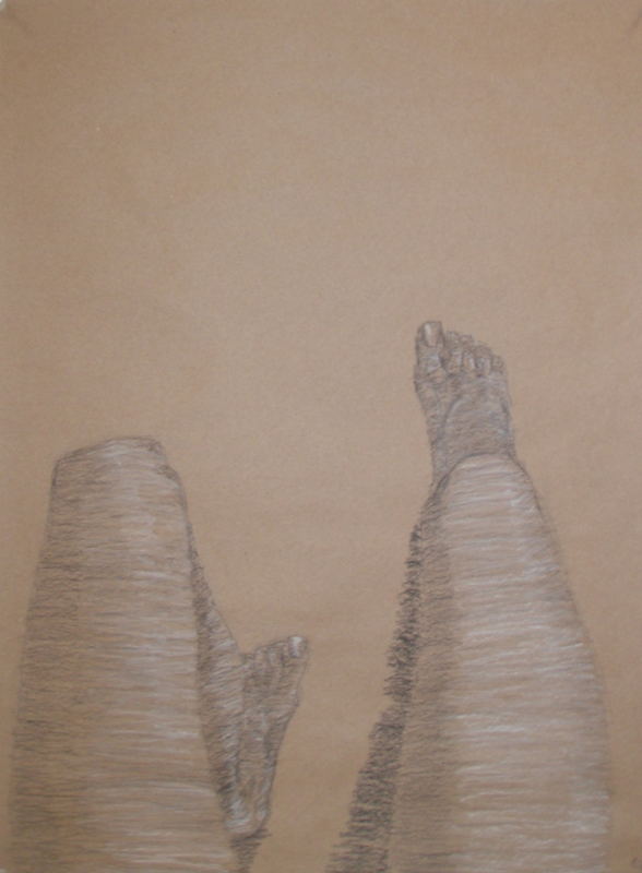 Untitled drawing (no. 6) by Grant Bay, ink on paper