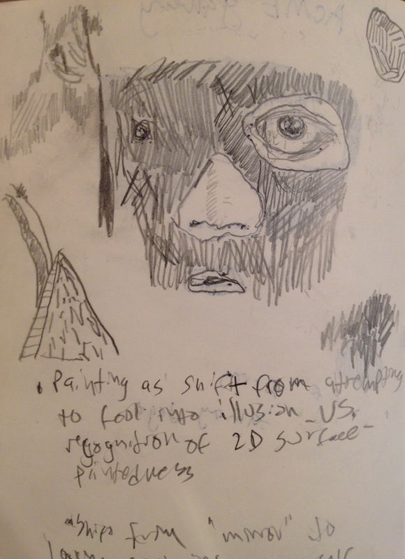 Untitled drawing (no. 25) by Grant Bay, ink on paper