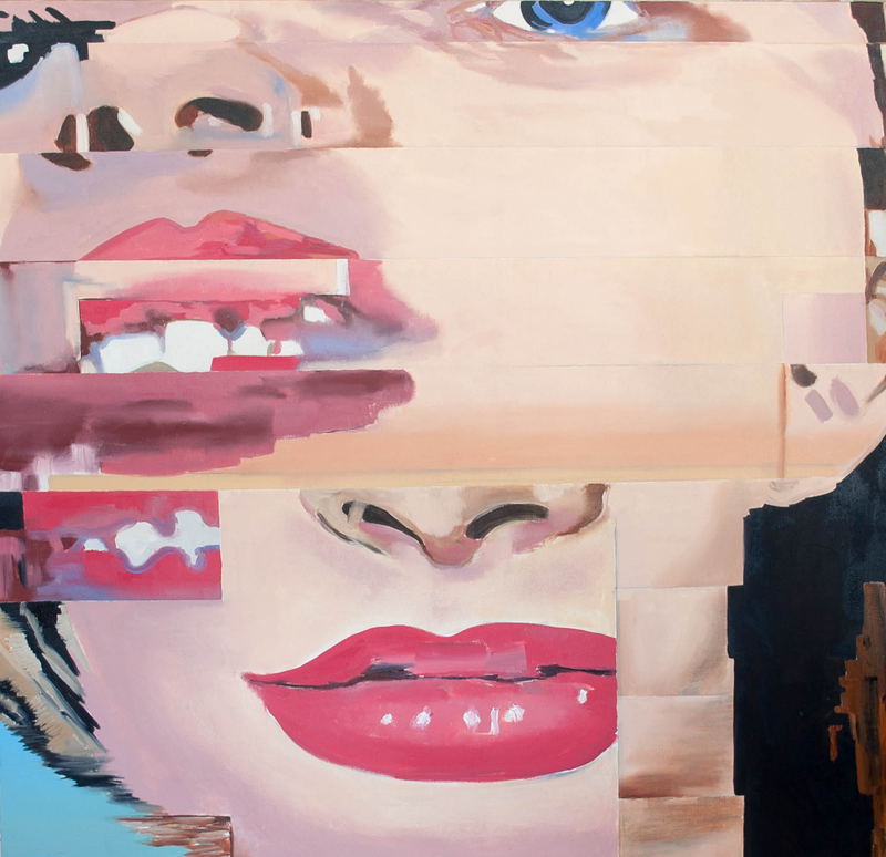 Untitled painting (no. 11) by Grant Bay, oil on canvas