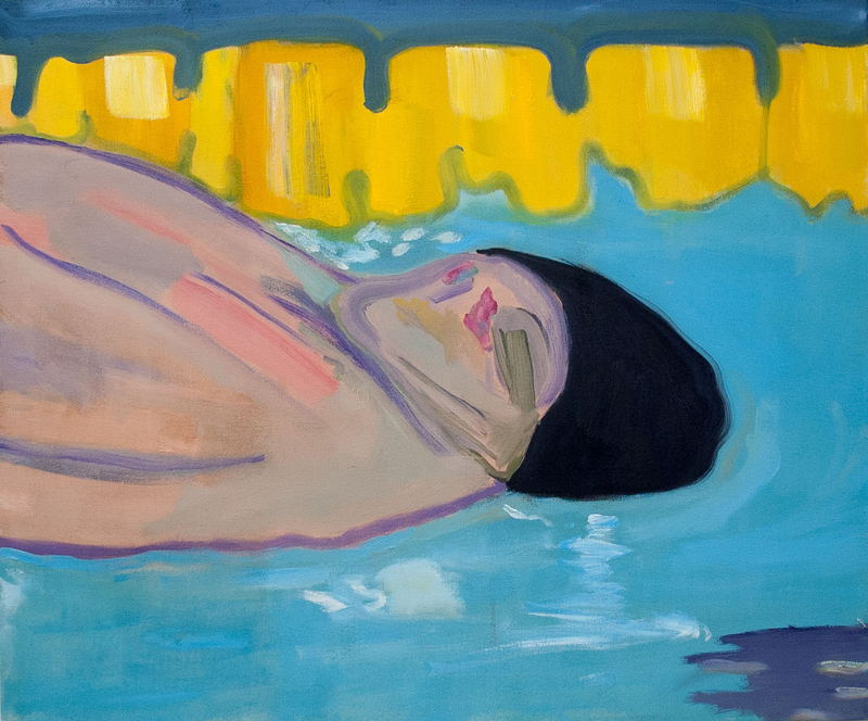 Untitled painting (no. 14) by Grant Bay, oil on canvas