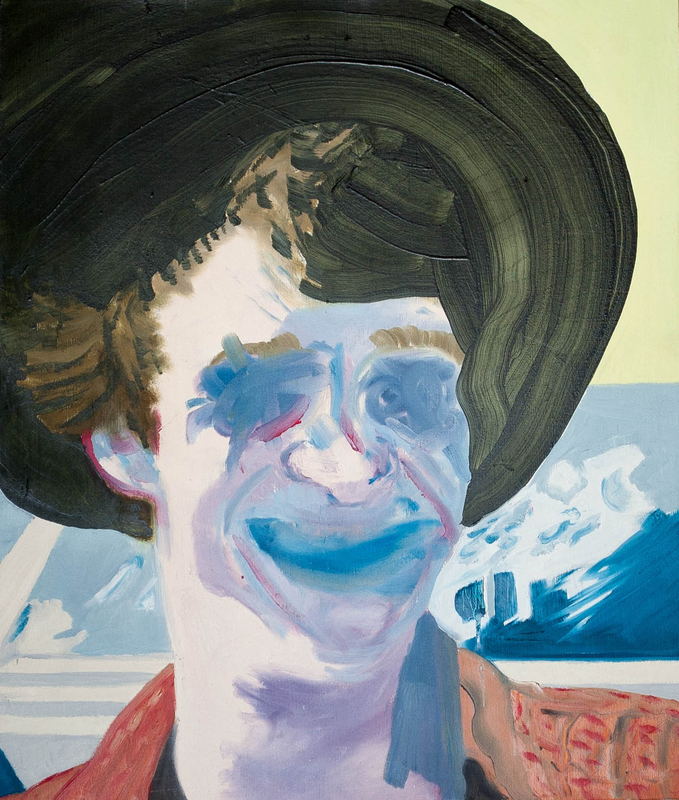 Untitled painting (no. 15) by Grant Bay, oil on canvas
