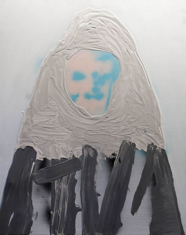 Untitled painting (no. 17) by Grant Bay, oil on canvas