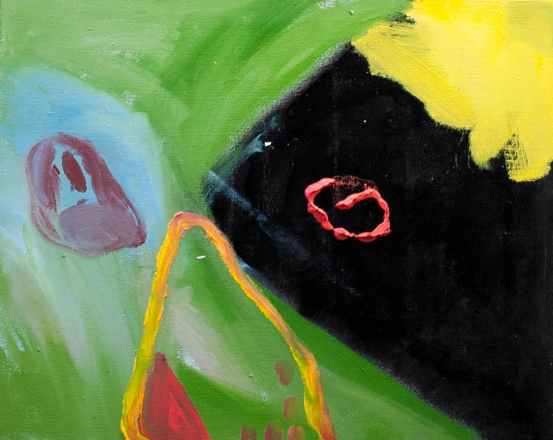 Untitled painting (no. 20) by Grant Bay, oil on canvas