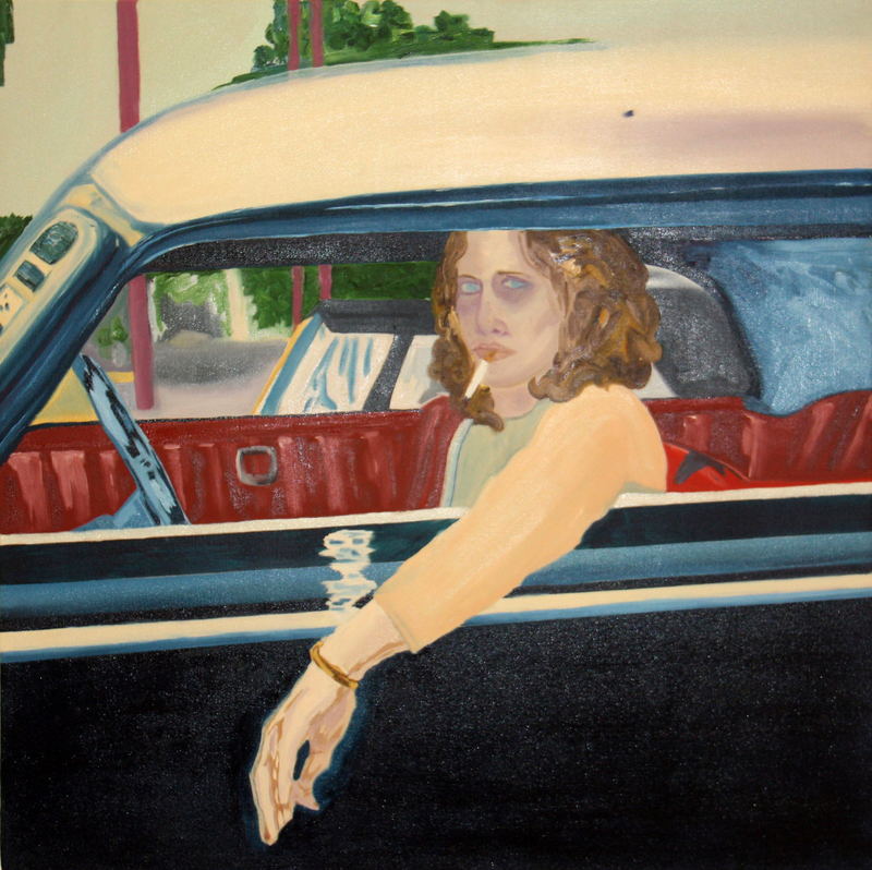 Untitled painting (no. 28) by Grant Bay, oil on canvas