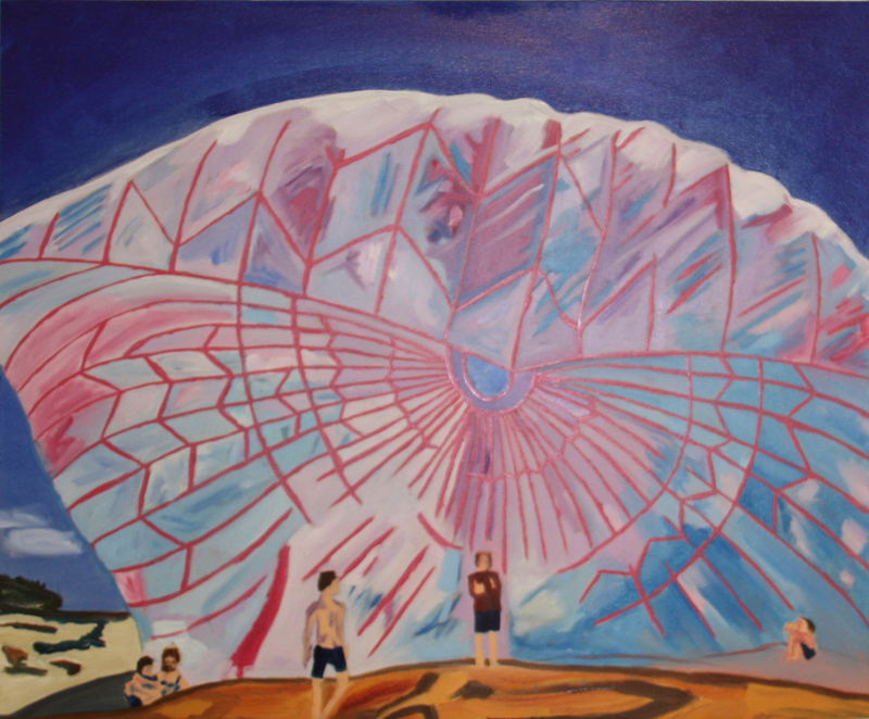 Untitled painting (no. 31) by Grant Bay, oil on canvas