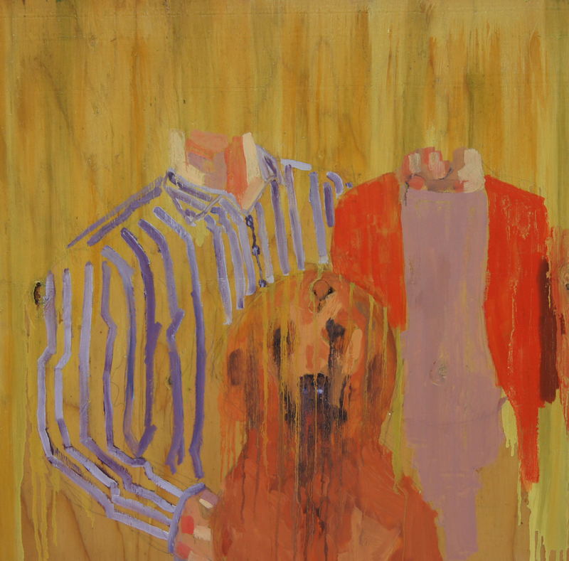 Untitled painting (no. 35) by Grant Bay, oil on canvas