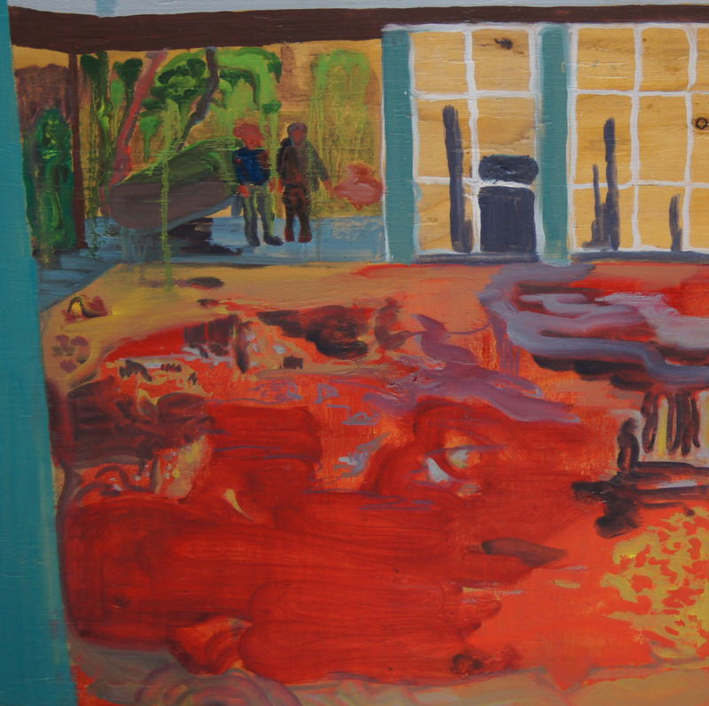 Untitled painting (no. 36) by Grant Bay, oil on canvas