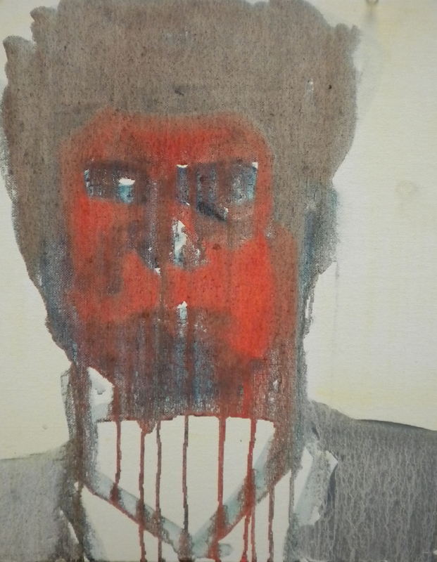 Untitled painting (no. 42) by Grant Bay, oil on canvas