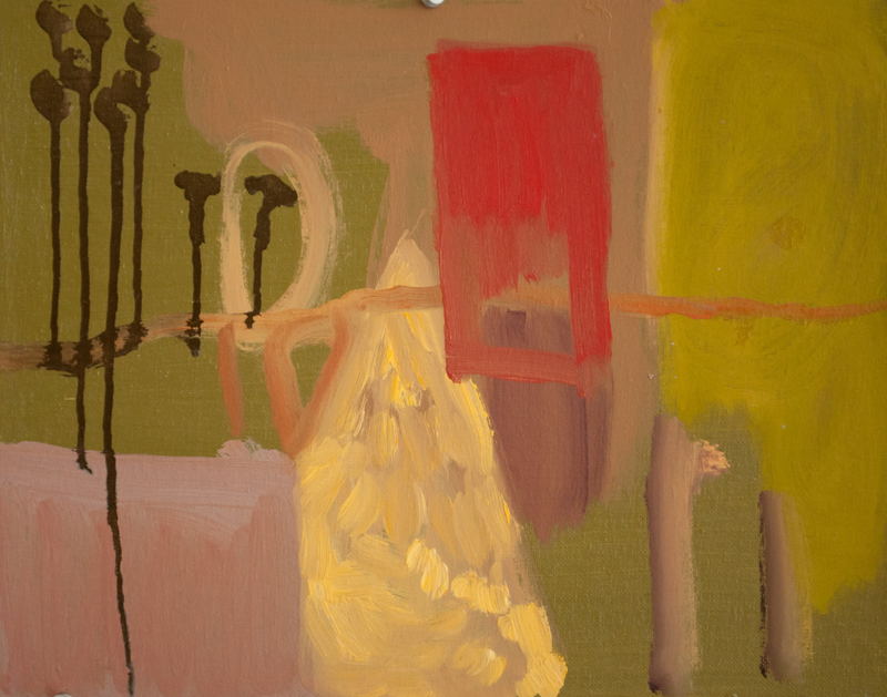 Untitled painting (no. 45) by Grant Bay, oil on canvas