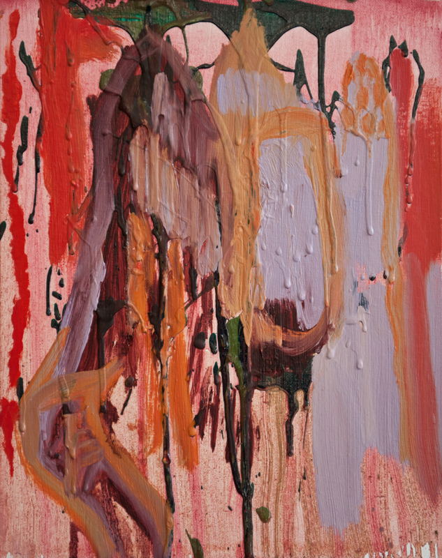 Untitled painting (no. 48) by Grant Bay, oil on canvas